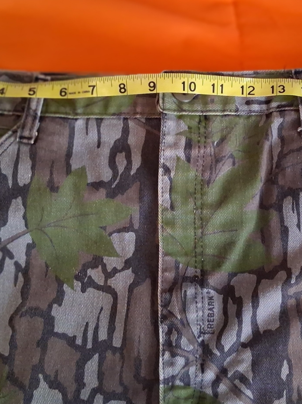 Vintage Pointer Brand Trebark Camo Pants 38W Made In USA Hunting Outdoors - Picture 5 of 6